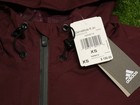 Adidas Mens Gamemode Rain Jacket Dz9855 Maroon Extra Small New