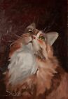 Deposit - Custom Pet Portrait   Hand Painted Oil On Canvas Portrait Of Your Pet