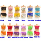 24pcs Belly Dance Costume 128 Coins Dancing Skirt Sequin Waist Scarves Wrap Belt