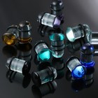 2pcs Pyrex Glass Stretching Kits Ear Gauges Plugs Comfy Expander Hypoallergenic