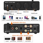 Hifi Bluetooth Amplifier Stereo Class D Audio Amp W  High-pass Filter 300w 2