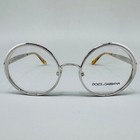 Dolce   Gabbana Dg 1297  05 Unisex Eyeglasses 52-21-140mm- Silver- 100  Original