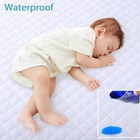Waterproof Fitted Crib Mattress Pad And Mattress Protector Baby Crib Mattress   