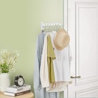 Joom Laundry Drying Rack Wall Mounted Clothes Drying Rack Clothes Hanger -coat H