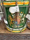 Antique English 19th Century Regimental Military Wood Drum 15   