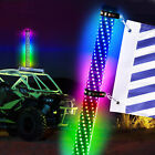 3ft Thick Led Whip Spiral Chasing Rgb Fat Whip Lights For Can Am Polaris Rzr 1x
