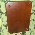 Colonial Williamsburg Virginia Metalcrafters Mahogany Queen Anne Tea Tray 13x18