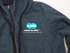 Nenk Women s Full Zip Hooded Sweatshirt Size Small Heather Blue