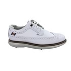 Footjoy Traditions Mens Wingtip Golf Shoes Size 9 M White 57910 New