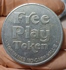 Vintage Silverbird Hotel   Casino Free Play Slot Token Las Vegas Nv Silver Bird