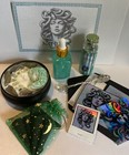 Medusa Altar Ritual Set Prehnite aquamarine Greek Goddess Gorgan