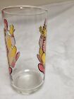 1977 Mcdonalds Ronald Mcdonald Action Series Collectible Glass
