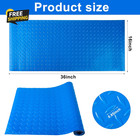 Pool Ladder Mat 16x36 Non Slip Pad For Above Ground Pool Steps   Liner