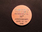 2008 Richmond  Virginia Wooden Nickel Token- Virginia Numismatic Assoc 50th Coin
