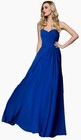 Women s Formal Strapless Lace Up Back Bridesmaid Long Evening Gown Prom Dress