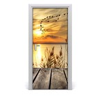 Home Mural Door Wall Self Adhesive Removable Sticker Decal Landscapes Sunset