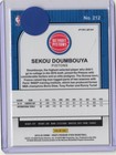 2019-20 Panini Nba Hoops Premium Stock - Sekou Doumbouya  212 Pulsar Prizm  rc 