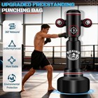Freestanding Punching Bag For Adults  70   Boxing Bag With Stand Kicking Bag Hea