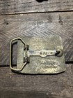 Suzuki Vintage Brass Motorcycle  Belt Buckle