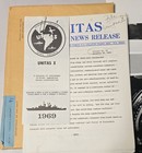 Vintage 1969 Official U s  Navy Press Kit Unitas X South Atlantic Fleet Photo 