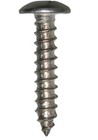  8 X 1  Truss Head Sheet Metal Screws Sq Drive Stainless Steel Qty 100