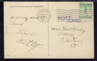 Vtg Postcard 1943  Comic  Never Met This Dog Before  General Comics Ww2 Wwii