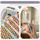 Bulk Disposable Toothbrushes  Individually Wrapped  48 Count