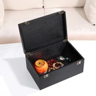 12 x8 x6  Large Bamboo Wood Box With Hinged Lid Wooden Keepsake Box For Jewelry
