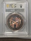 Pcgs Gem Bu Molon Labe Spartan Warrior 1 Oz 999 Fine Copper Round