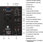 Proreck Club 6000 Line Array Pa Speaker System Bluetooth Dj Subwoofer 15   6000w
