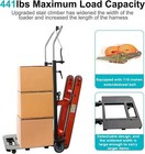 Electric Foldable Stair Climber Hand Truck Heavy Duty Climbing Cart Dolly 441lbs