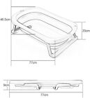 30x18 Inch Foldable  Baby Bath Newborn Safety Portable Shower Bathtub 0-24month