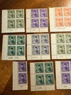Egypt King Farouk Side Blocks A44-a46 Mnh