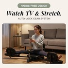 Heavy Duty Leg Stretcher 400lbs Leg Stretch Machine Steel Frame Equipment