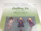 Lake City Craft Quilling Kit Christmas Angels  228 Paper Filigree