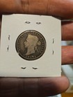 Silver 1872-h Canada Quarter  Very Nice  See Pics 