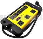 8-outlet Power Strip Surge Protector W Metal Housing Charging Station Electronic