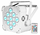 Rockville Best Par 60 White Rgbwa uv Battery Powered Wireless Dmx Wash Par Light