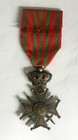 Belgium  Wwi Belgian Croix De Guerre Bravery Medal