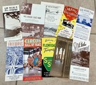 Vintage Travel Ephemera Lot Booklet Postcard Brochure Map 56 Items Usa  