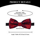 Men Adjust Tuxedo Formal Bow Tie Advanced Wedding Party Bowknot Jacquard Bow Tie