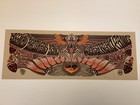 Allman Brothers  Widespread Panic 2009 Tour Poster  1 1800 Jeff Wood Signed Rare