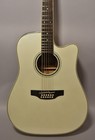 Takamine Gd37ce 12-string Dreadnought Acoustic-electric Guitar   Pearl White