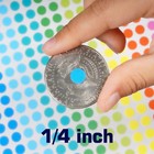 10080 Pcs Small Dot Stickers 1 4  Mini Circle Stickers 12 Color Coding Labels   