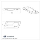Interior Door Handle Trims For Peterbilt 389  2008        2023   386  2006        16  Up 4