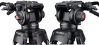 Aluminum Video Tripod 70 9in 360 Fluid Head 22lb