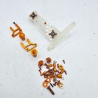 Vintage Mcpappy Racing Pan Car Orange Parts Lot With T-bar 1 10th Scale