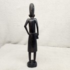 Hand Carved African Wood Sculpture Tribal Art Tanganyika Tanzania 14  Statue