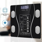 Smart Body Fat Scale Wireless Led Digital Bathroom Weight Scale Body