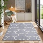 6x9 Feet Sale Large Modern Abstract Area Rugs Blue Carpet Living Room Non Slip